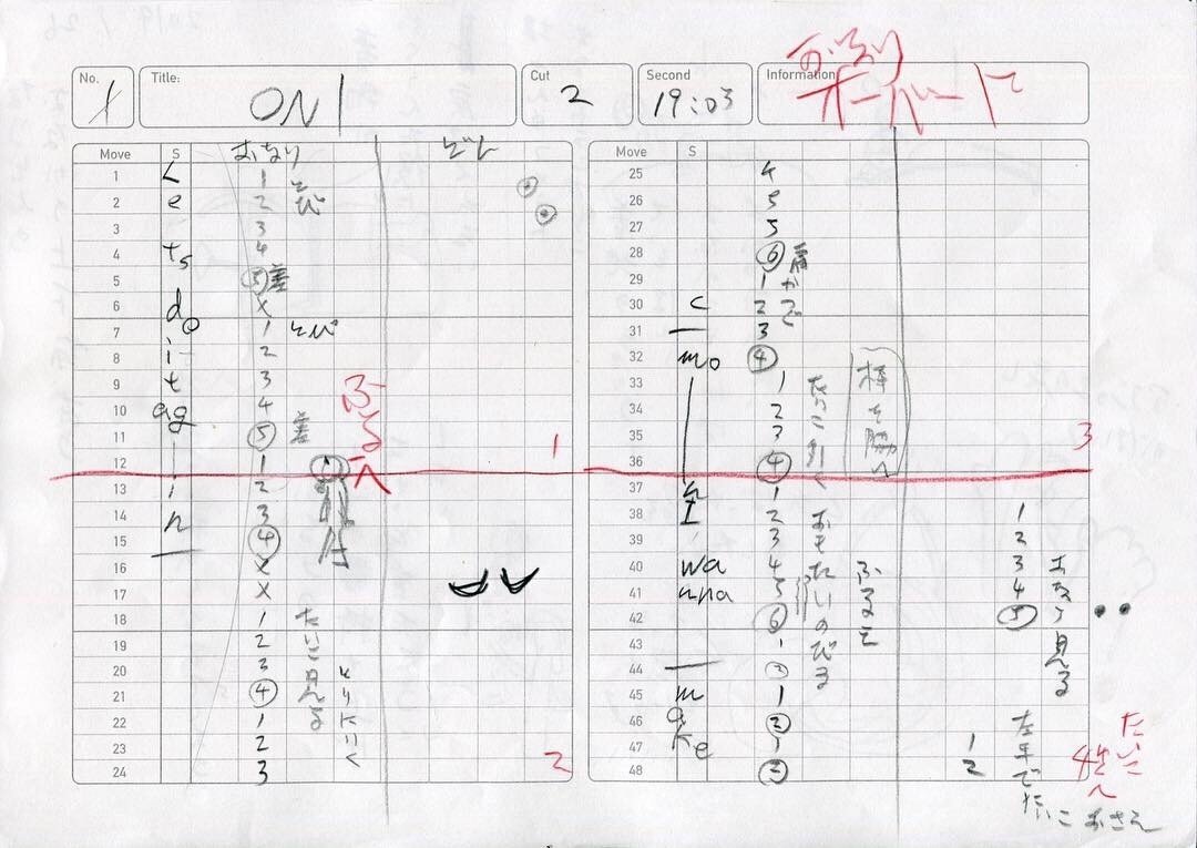 タイムシートご自由にお使いください コマ撮りアニメ 篠𠩤健太 コマ撮りアニメーター Note タイムシートご自由にお使いください コマ撮りアニメ 篠𠩤健太 コマ撮りアニメーター Note