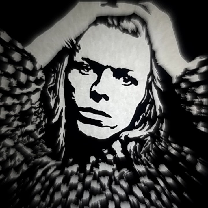 切り絵 デヴィッドボウイ｜PAN