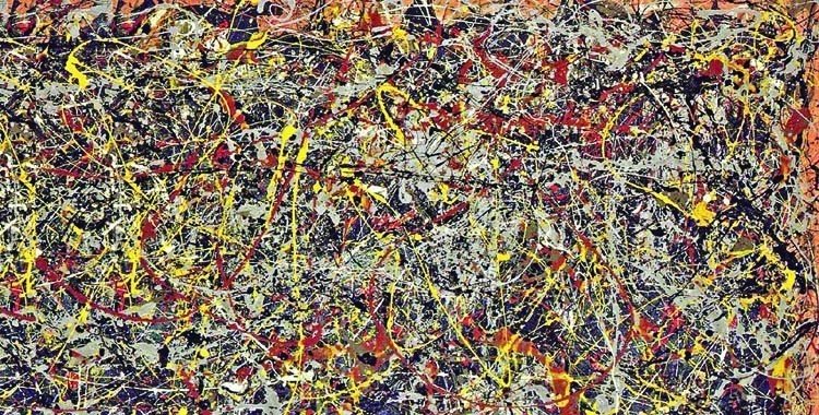 絵画歴史のイノベーション その5アクション・ペインティングの
