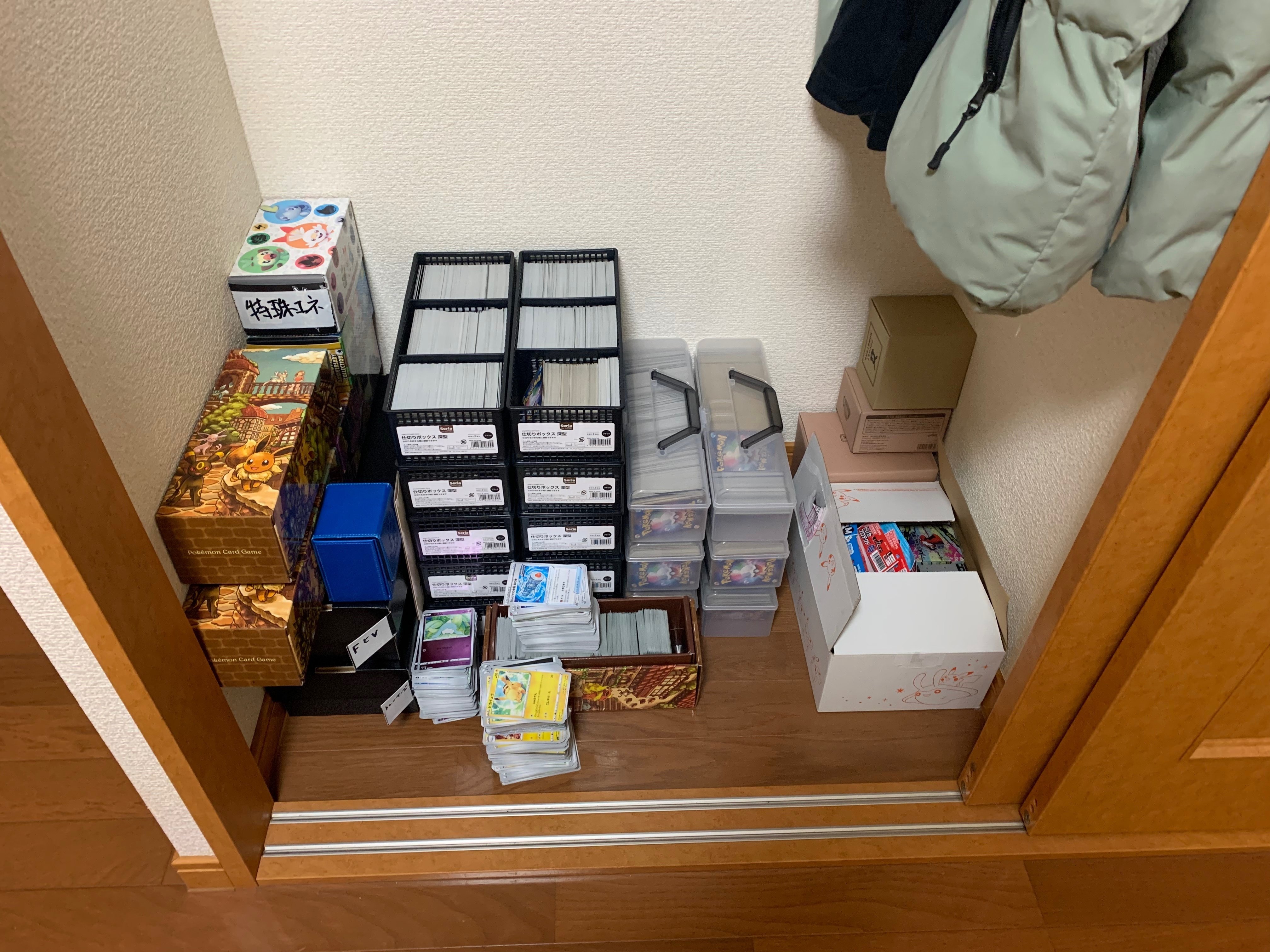 ポケカ？】人の家のポケモンカードを整理してきた話_2022/05/07【日記