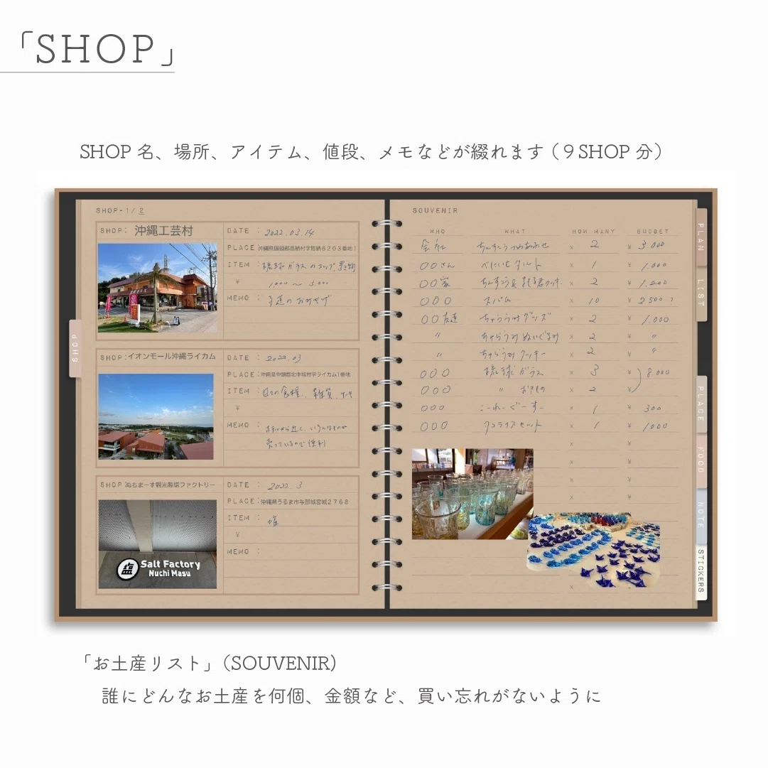 New リリース ／LOG NOTE「TRAVEL」｜HELLO PLANNER