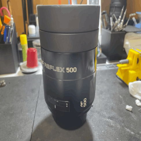 MINOLTA AF REFLEX 500mm F8 分解｜FWP_office