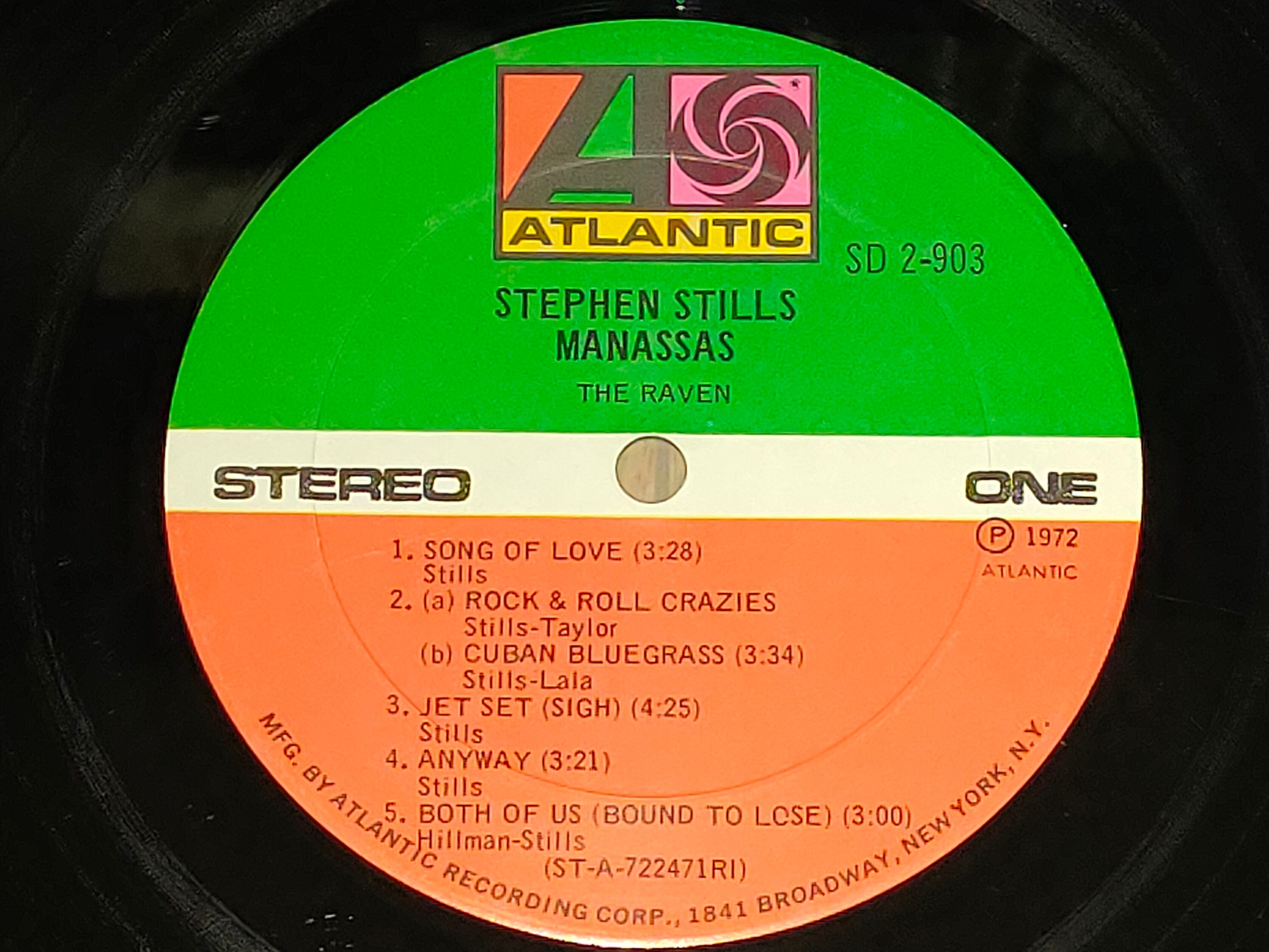 スティーヴン・スティルス マナサス (2枚組) レコード Stephen Stills/Manassas】(1972) スティルスの幅広い音楽性を
