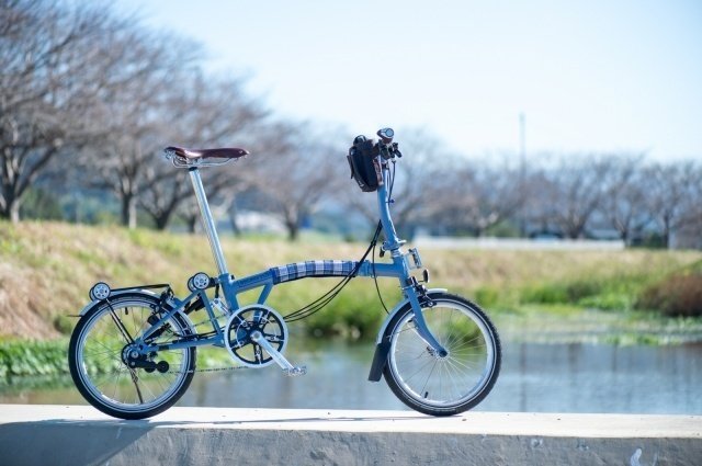 brompton ブロンプトン M6R 折り畳み自転車 6速 クラウドブルー