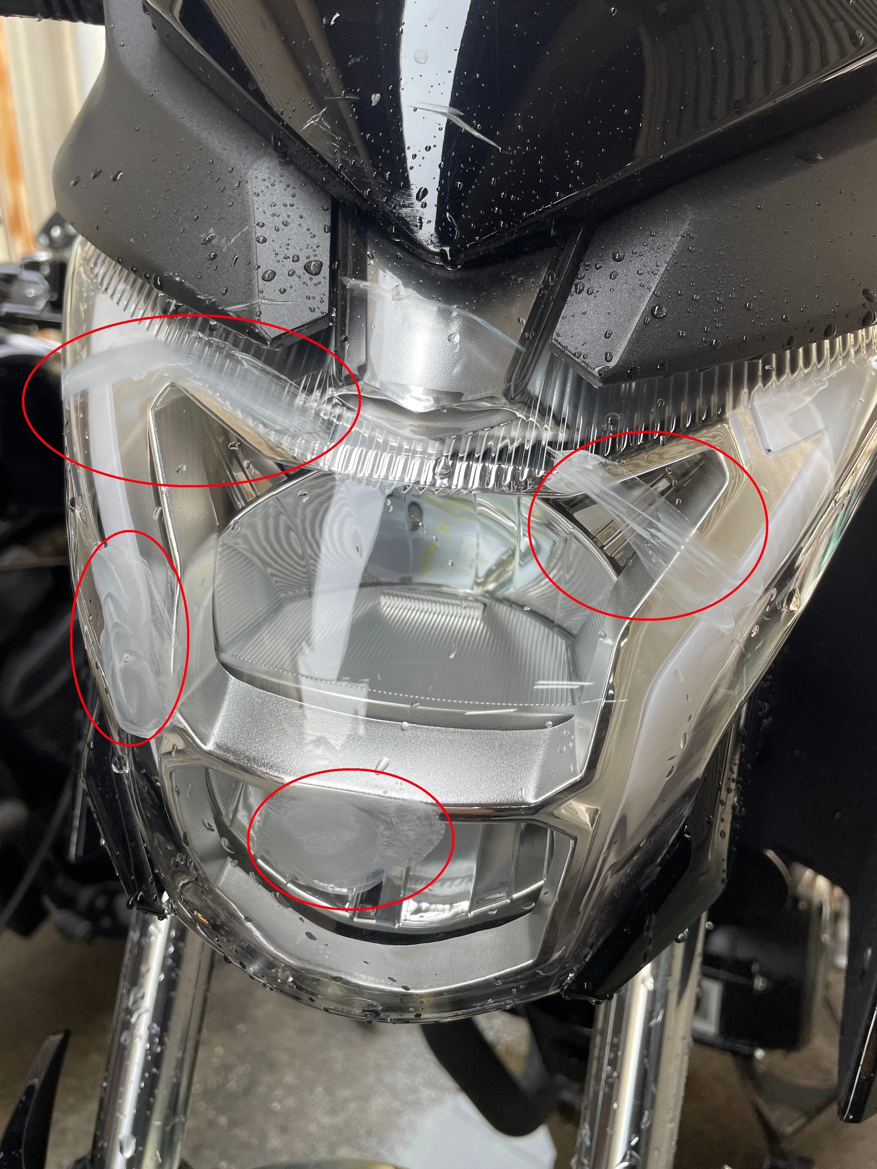 ヘッドライトの補修もお任せ！傷も修復します～CBF125Rの場合～｜二輪
