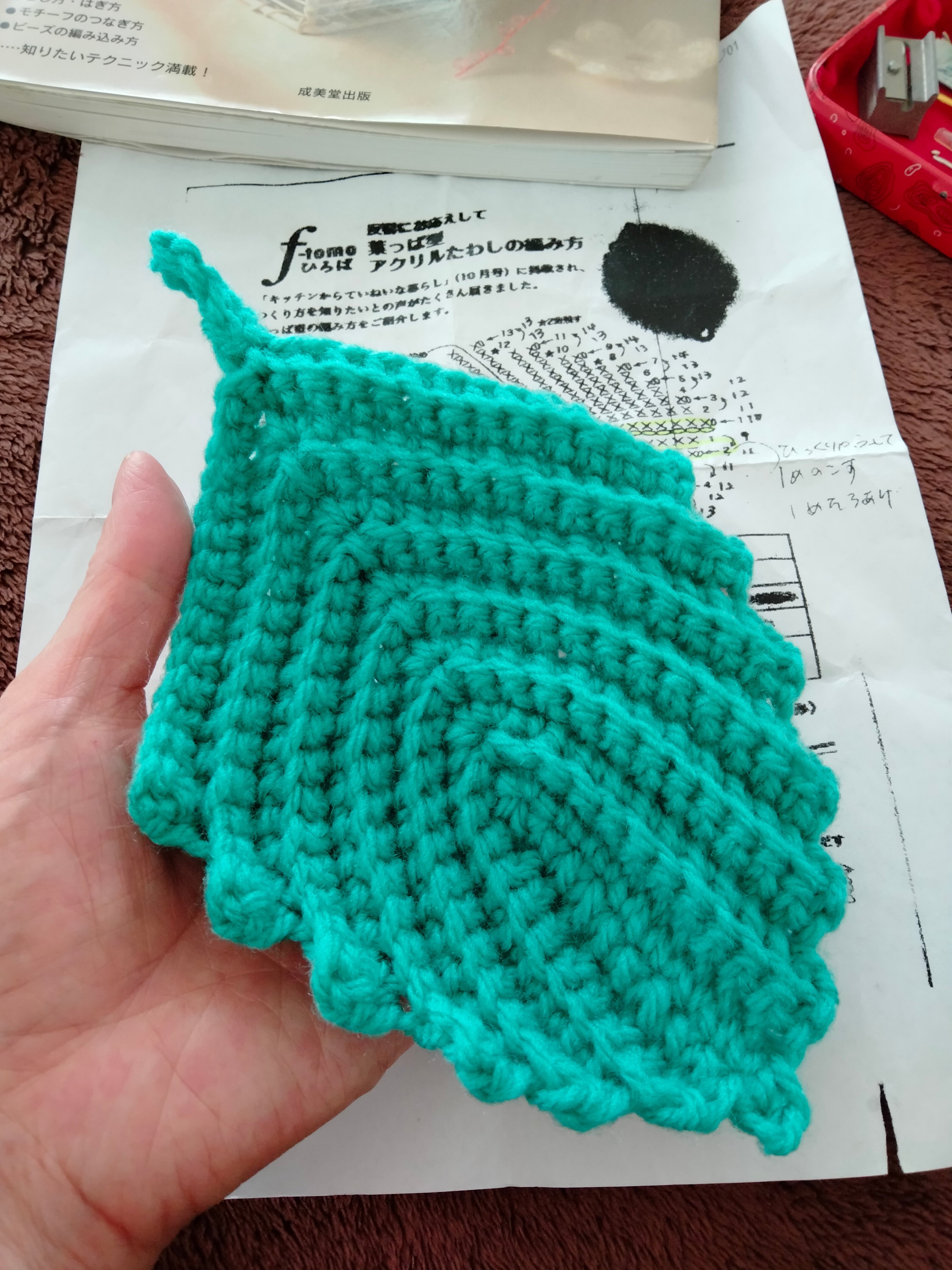 懐かしのアクリルたわし｜長谷川 知美｜整体師＠YouTube動画編集