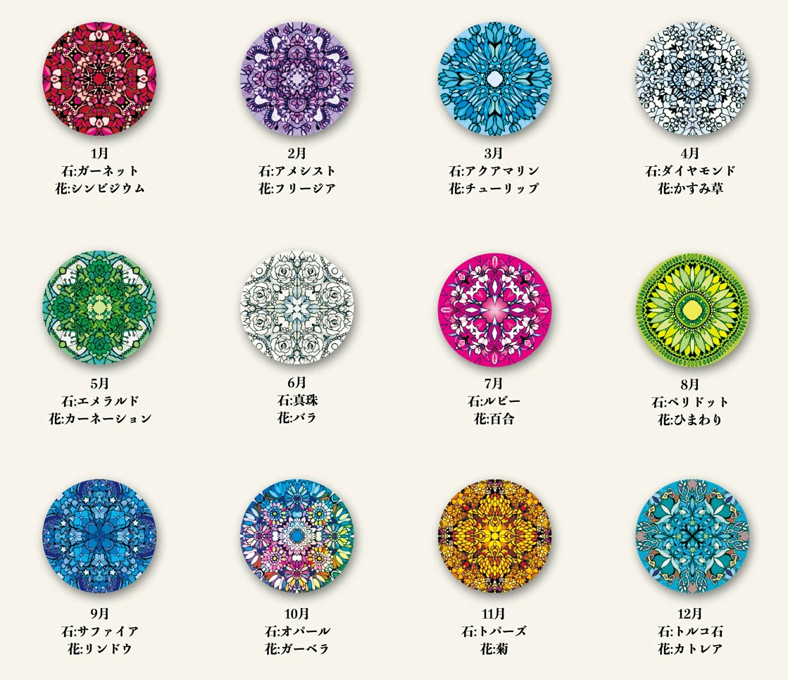 花の化石 366日の誕生石と誕生花コレクションへの想い｜花凛