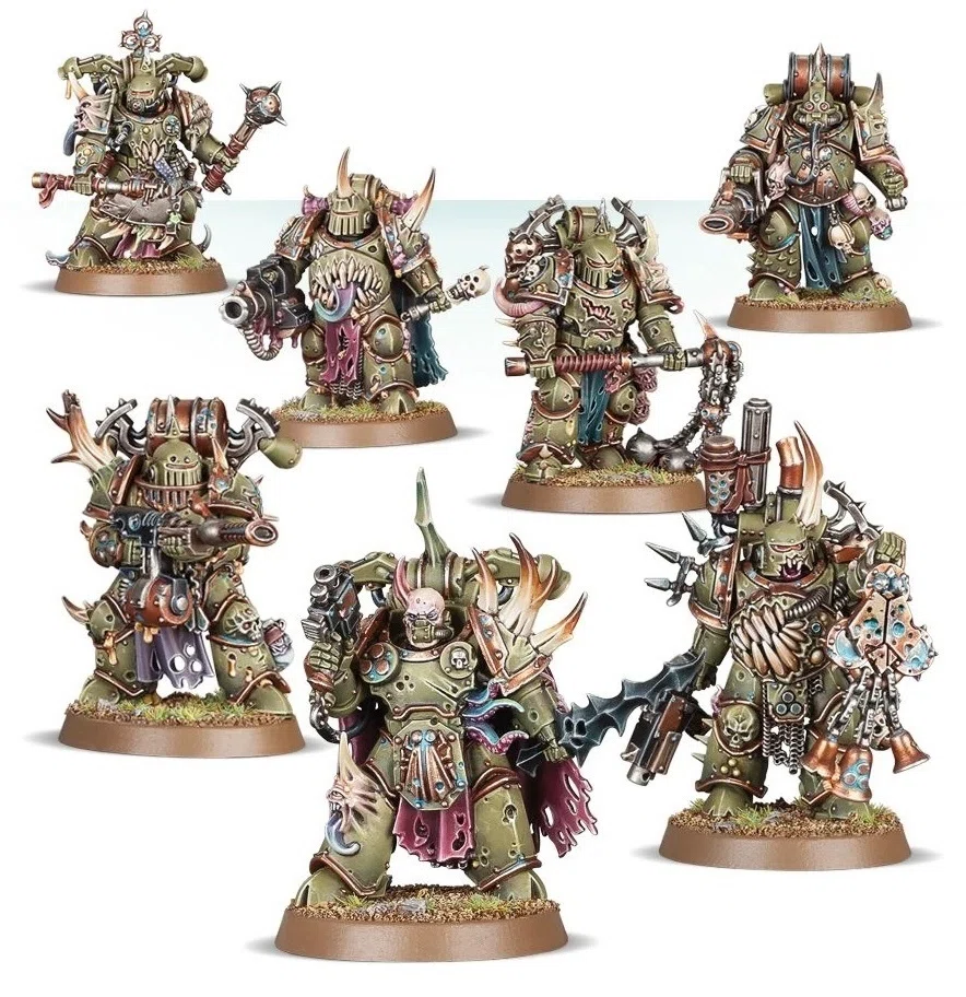 デスガードのユニット紹介【ウォーハンマー/Warhammer 40k】｜白滝 