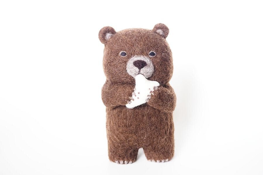 ❌熊好き*.(๓´͈ ˘ `͈๓).*新品　100匹の熊さん さんびき の クマ(Goldilocks and The Three Bears) にほんご