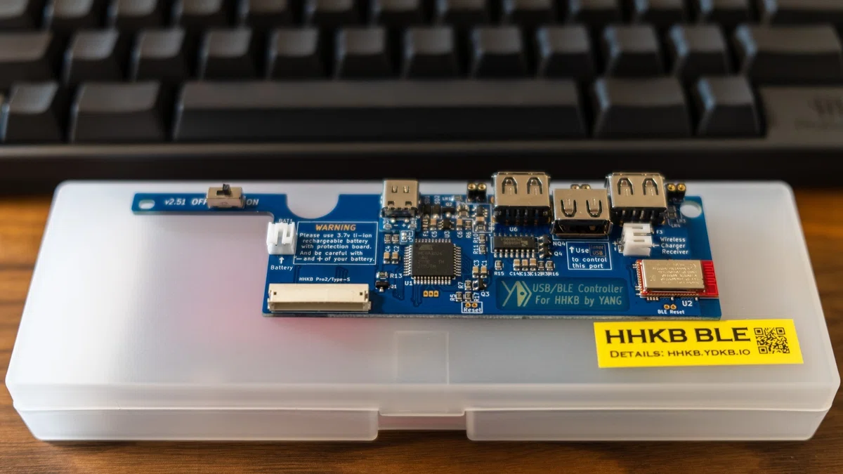 最強HHKBへの道 〜Pro2のBluetooth接続化 ＆ USB-C端子化〜｜Hayashi, Koji