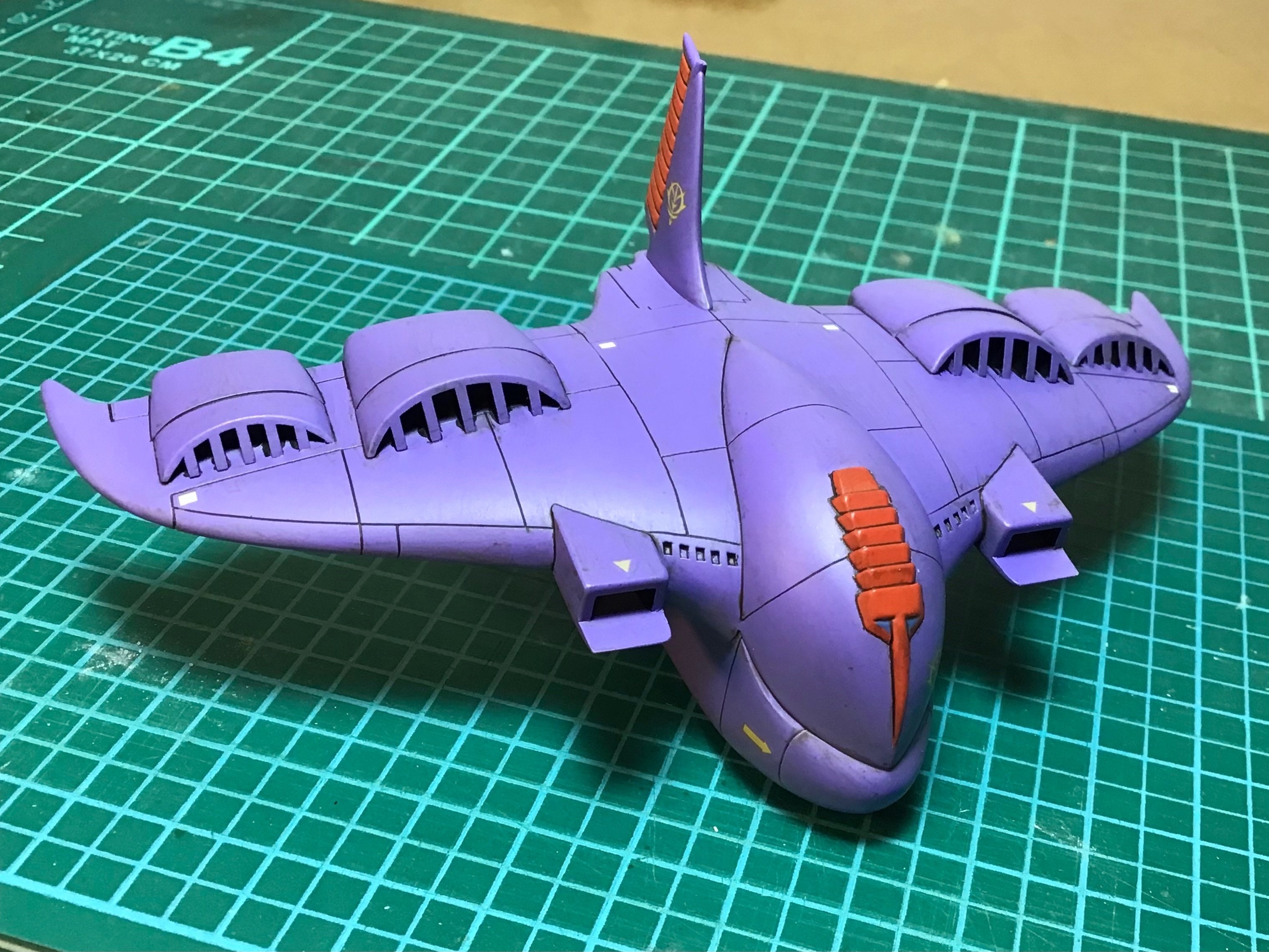 詰めが甘かった男 1 10 ガウ攻撃空母 製作記7 第14ms小隊 Note