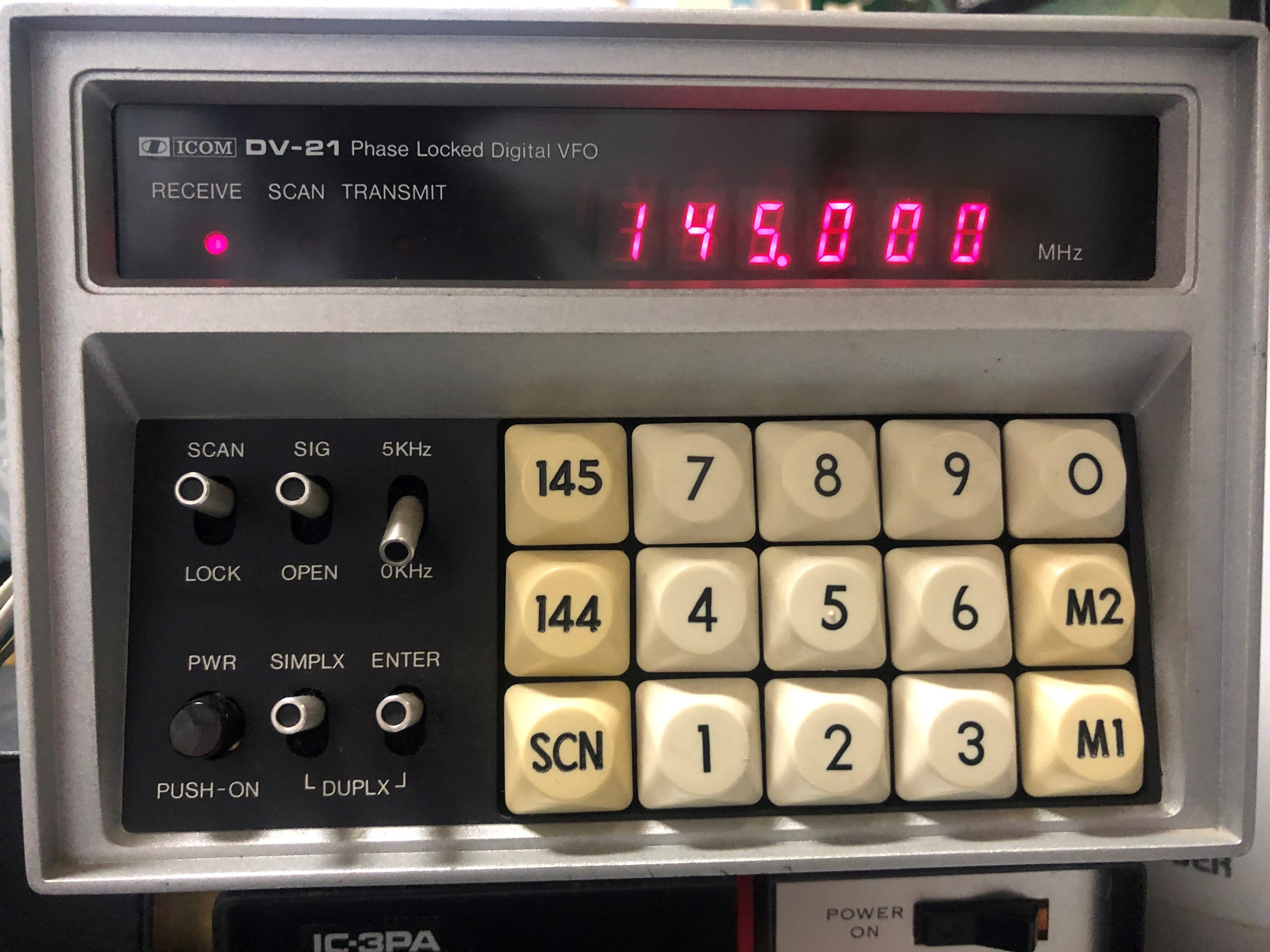 井上電機製作所製 IC-21A用デジタルVFO DV-21|jg1veh