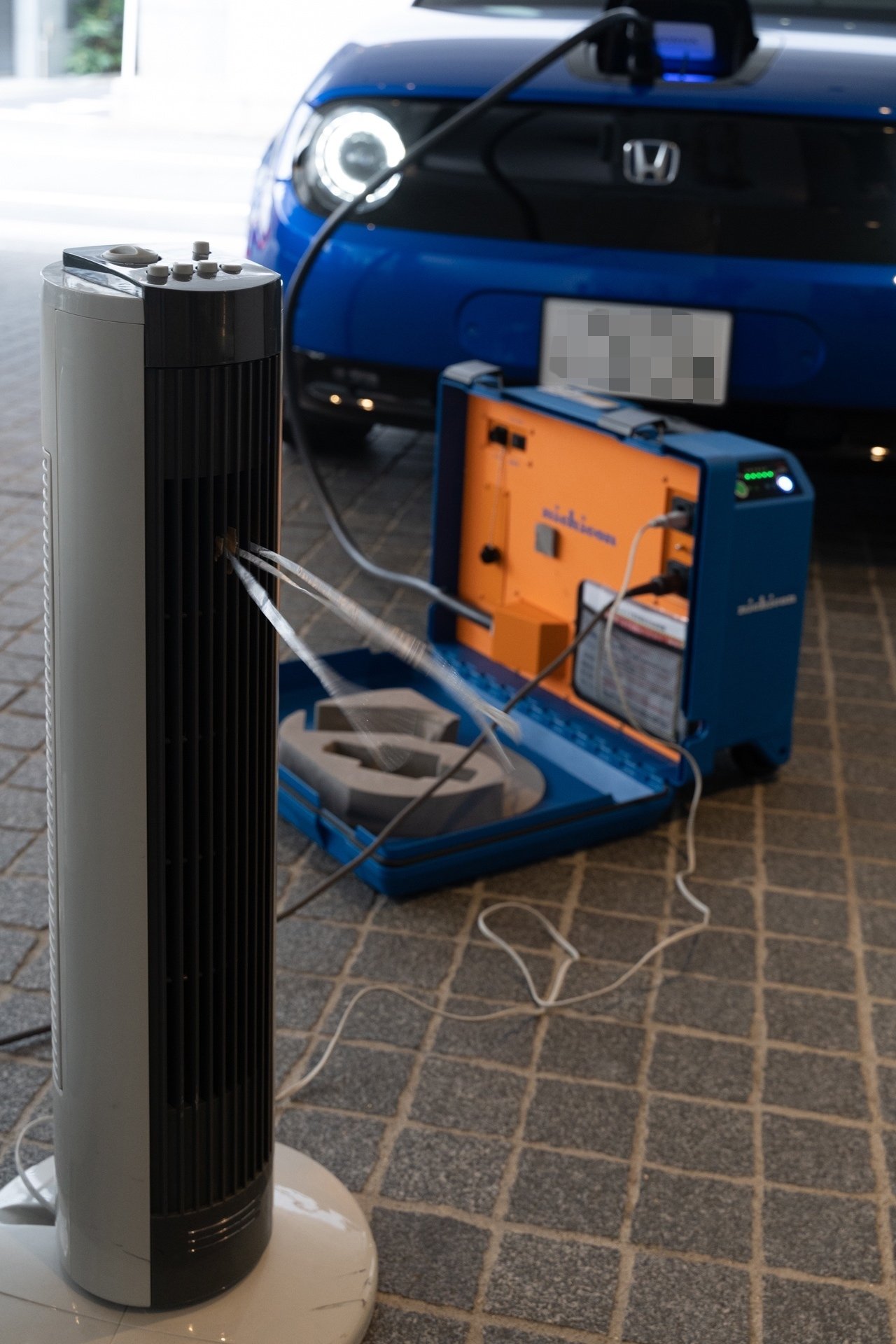 035】ニチコン「パワー・ムーバー」EVに積んで災害への備えに｜篠原知存