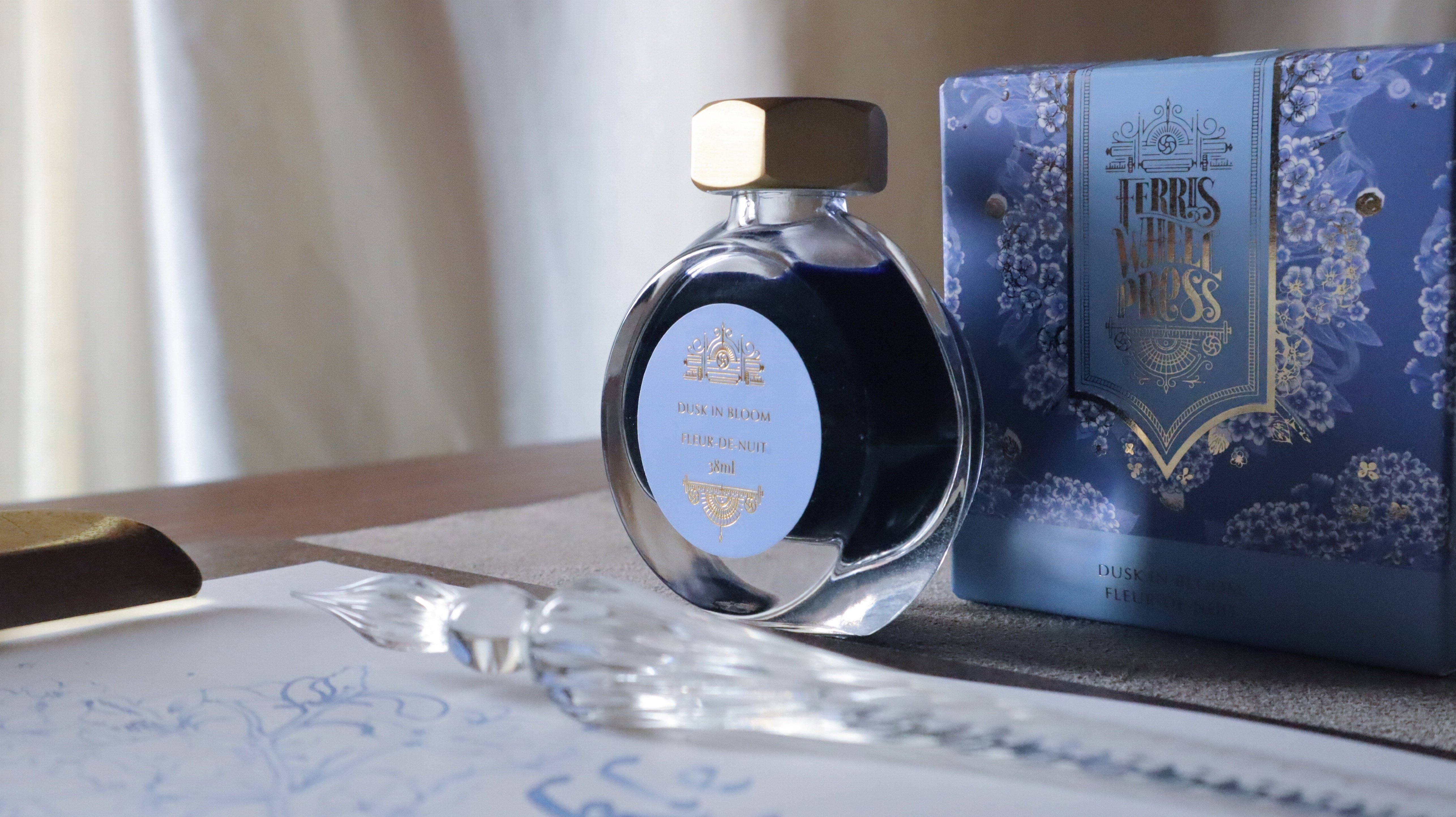 ぷしゅけさん専用　フェリスホイールプレス ガラスペンインク ４本セット 在庫限り】Ferris Wheel Press/インクセット/Ink Charger Set - Life