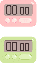 イラレ始めました 36 キッチンタイマーのイラスト まだ途中です Rmia Note