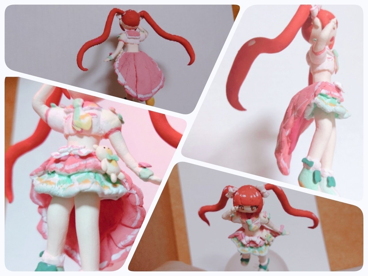 100均の粘土でフィギュアを作ってみた｜あやの3