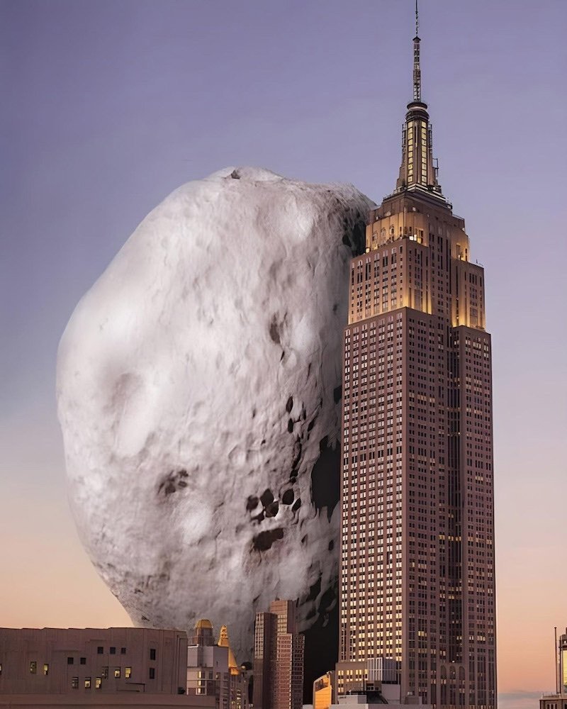 エンパイアステートビル大の小惑星が22年05月16日06時18分に地球に接近 Digitalcreator Note