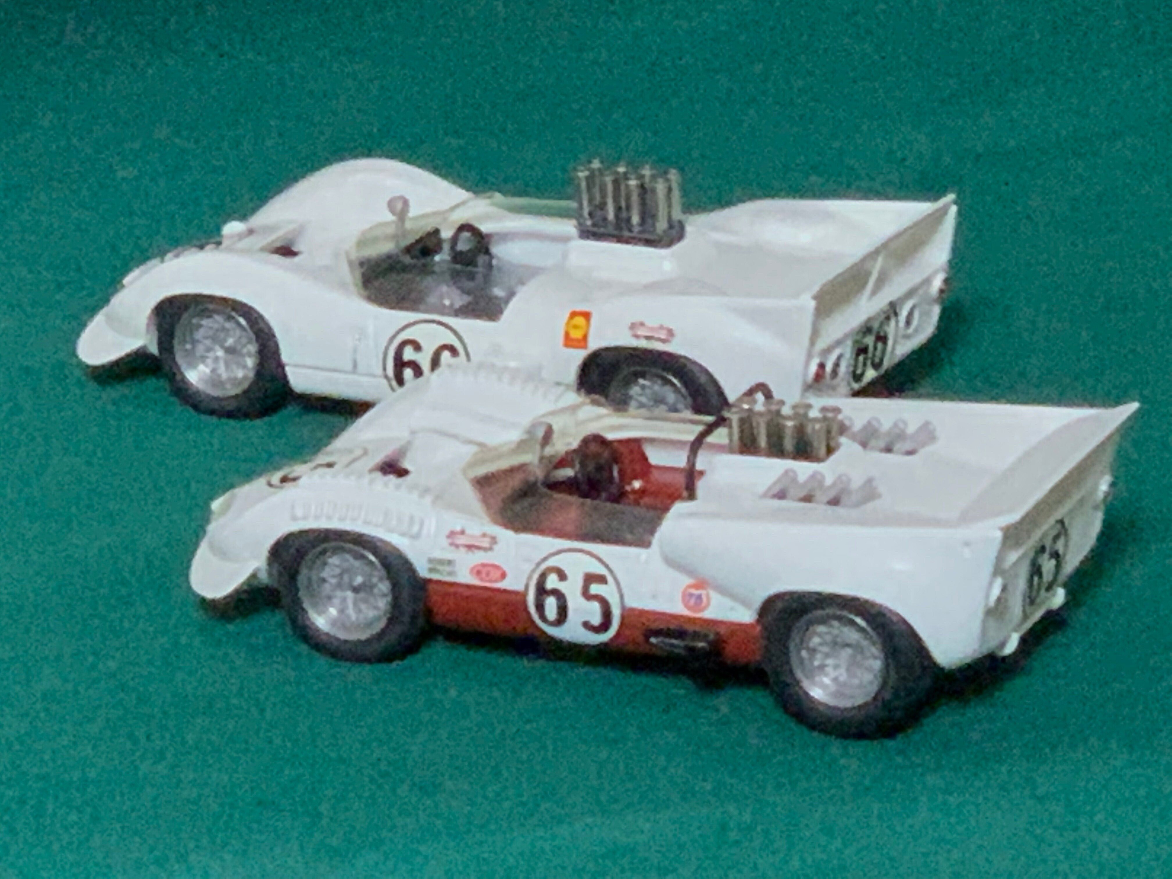 レアモデル列伝-11 Chaparral 2A & 2C @1965 Nassau Speed Week｜猫夫