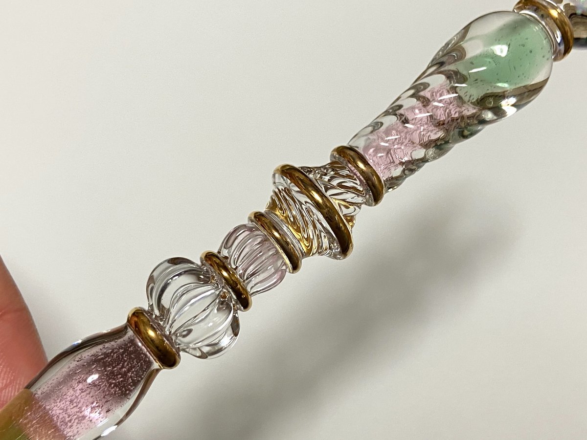 D.Gray-man 原画展 ガラスペン 星野桂×ガラス工房LUC ブックマン 