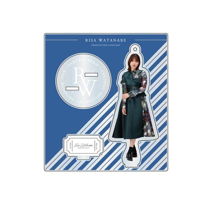 渡邉理佐 卒業コンサート BluRay(クリアファイル付き) & グッズセット