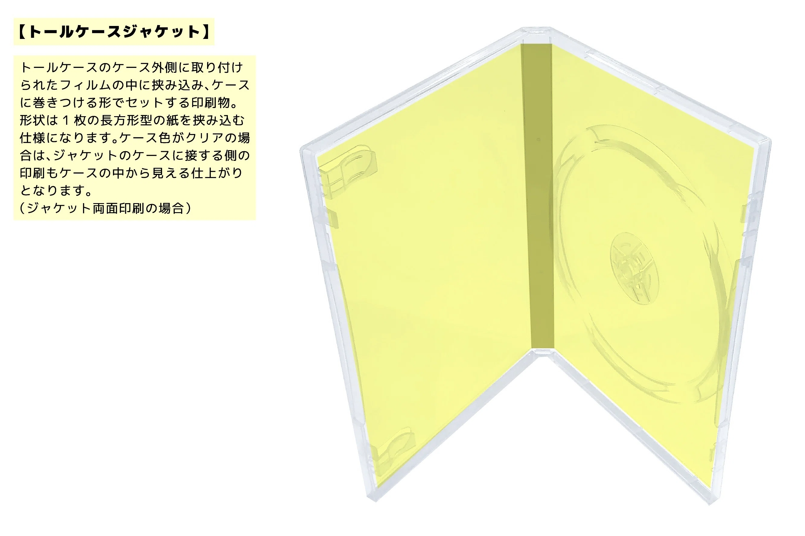 〈新品ケース〉DVD　ハッピーランディング プラスチック編】CD/DVD/BDのケース｜テックトランス株式会社