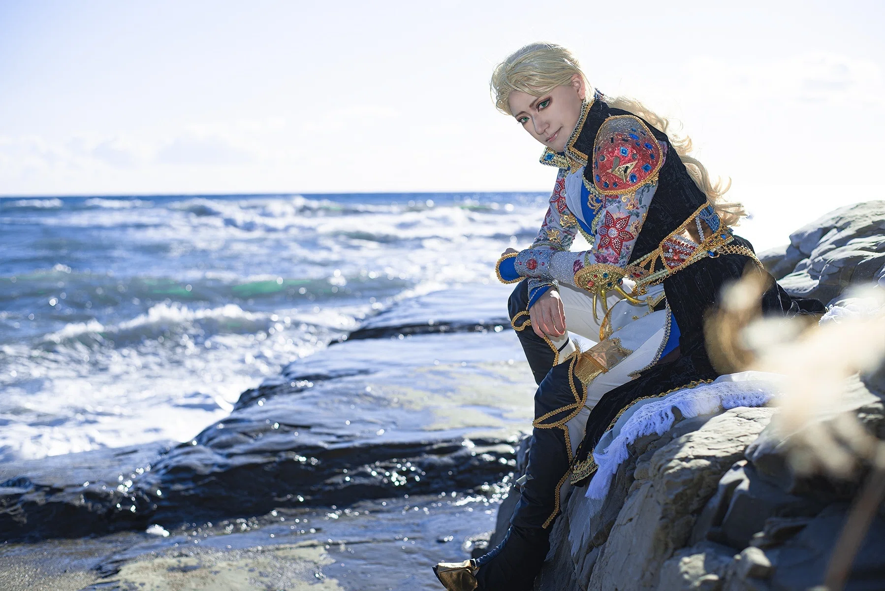 コスプレ衣装 ファイナルファンタジー5 ファリス天野絵風コスプレ衣装