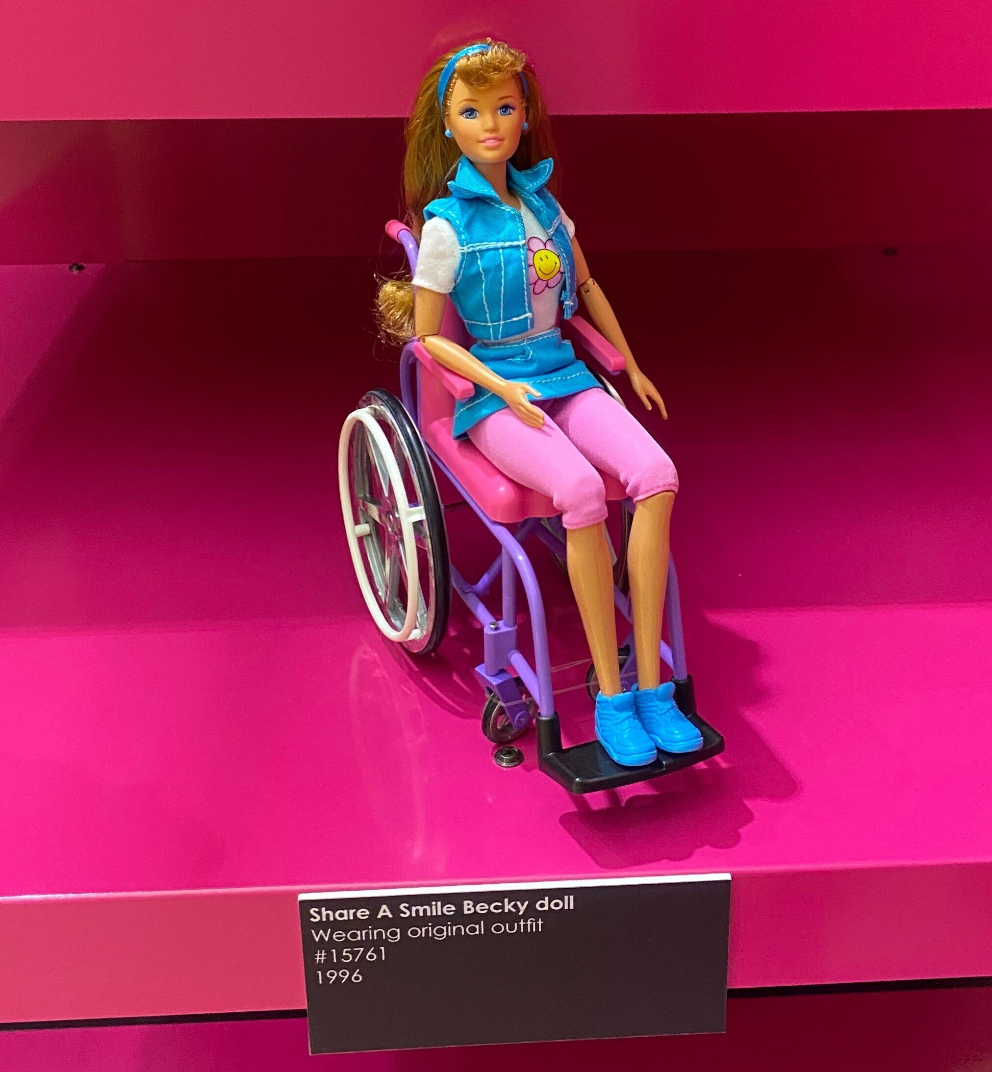 バービー ベッキー 車椅子 1996年製 マテル becky barbie Special