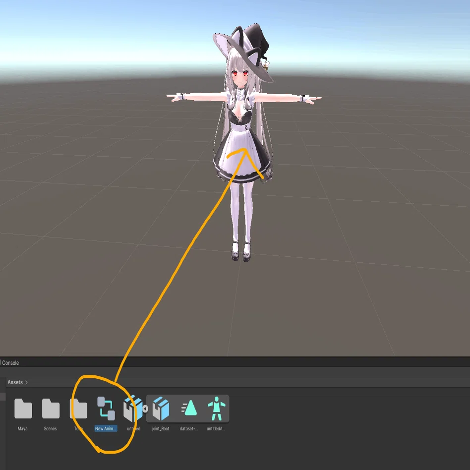 バンナムが公開した Ai研究開発用3dモーションデータセット をunityのモデルに適用させる方法 Hibit Note