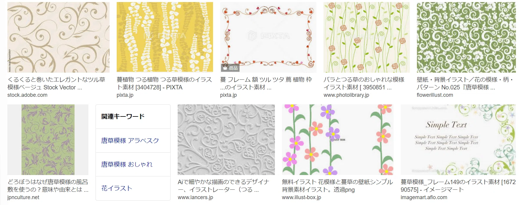 唐草模様を描けるようになりたい その1｜ぼよん