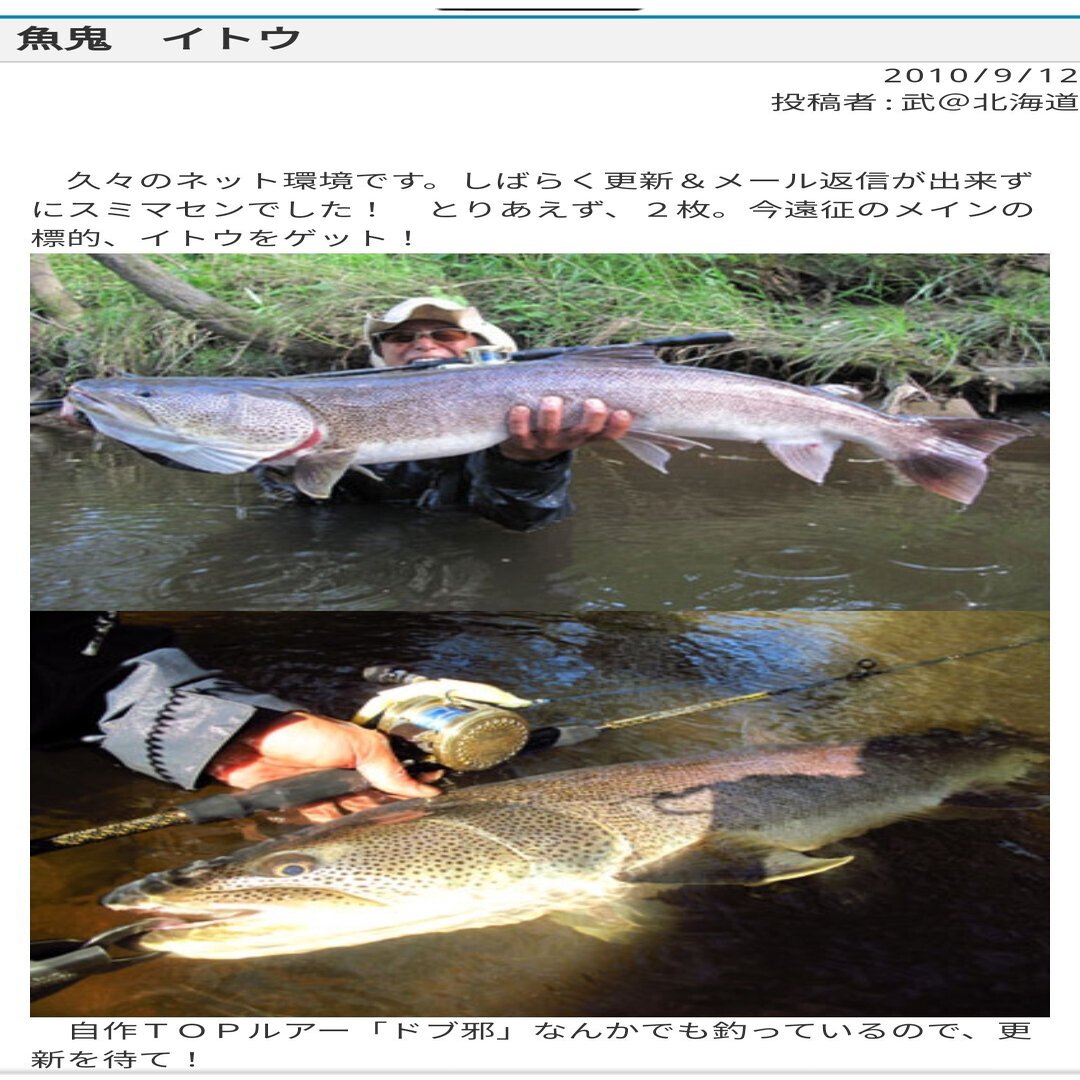 幻の魚イトウ Super Rare Fish Itou 東京都台東区上野 廻転寿司三浦三崎港上野店 魚介馬鹿一代 Fish Nerd Life Note