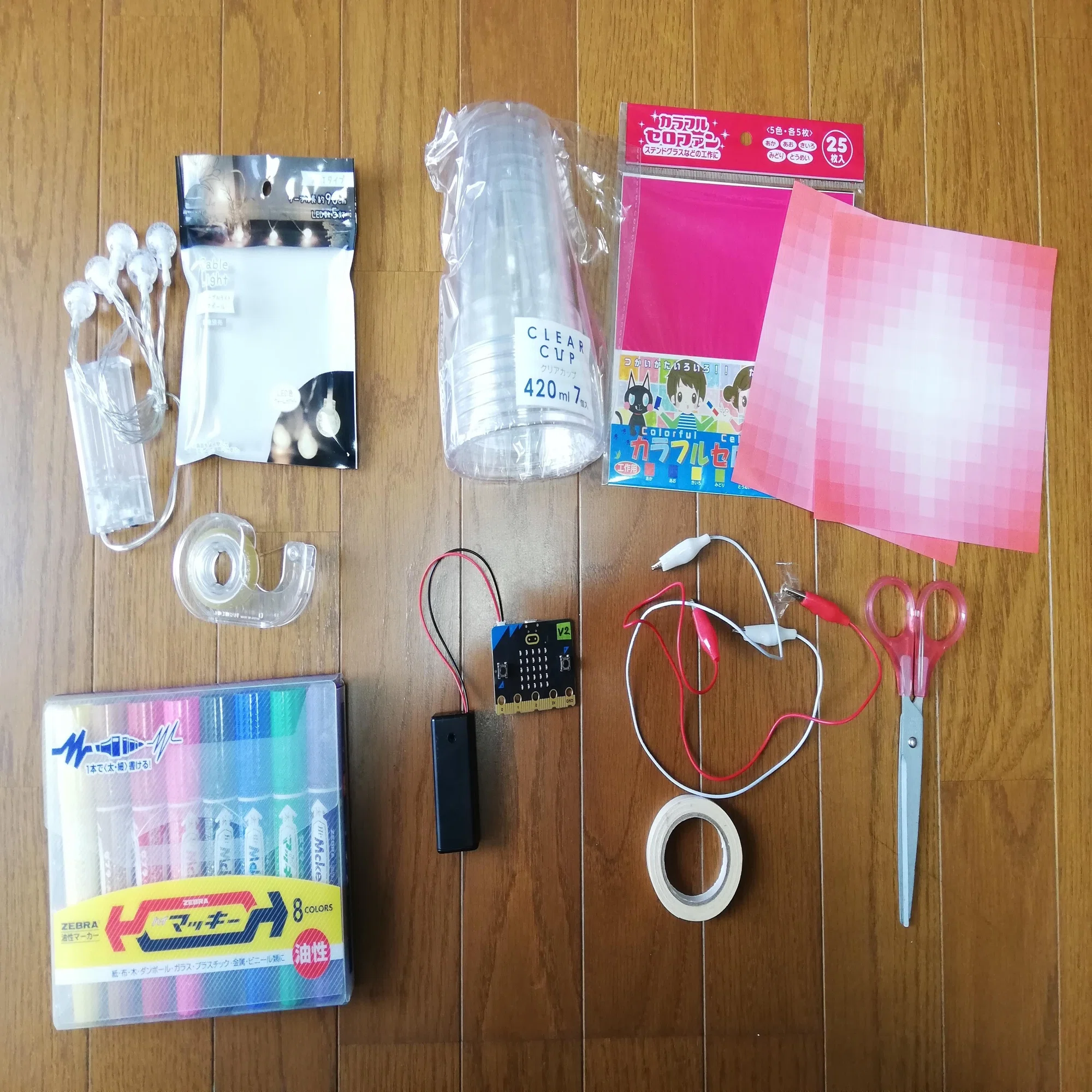 micro:bitと100均グッズでピカピカ?オバケ作り｜あーちゃん＠昭和企業 