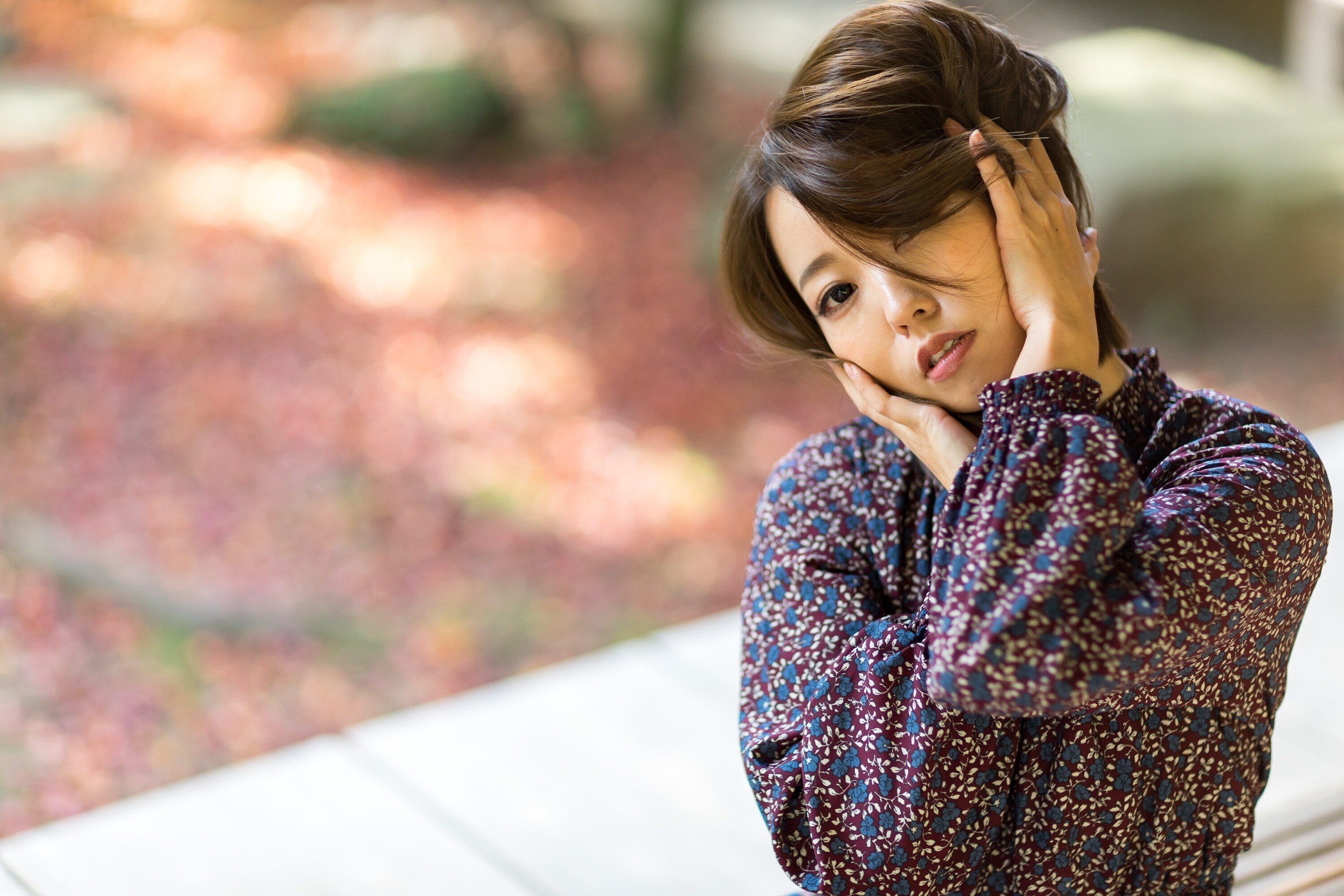 秋のポートレート撮影｜Naoko Y。