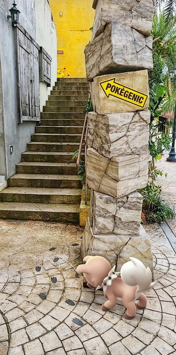 ポケモン 沖縄北谷美浜のpokegenic ポケモンの街中オブジェ と東南植物楽園 澪 Note
