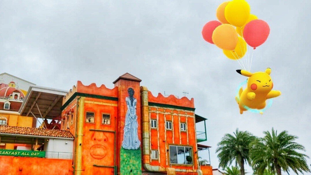 ポケモン 沖縄北谷美浜のpokegenic ポケモンの街中オブジェ と東南植物楽園 澪 Note