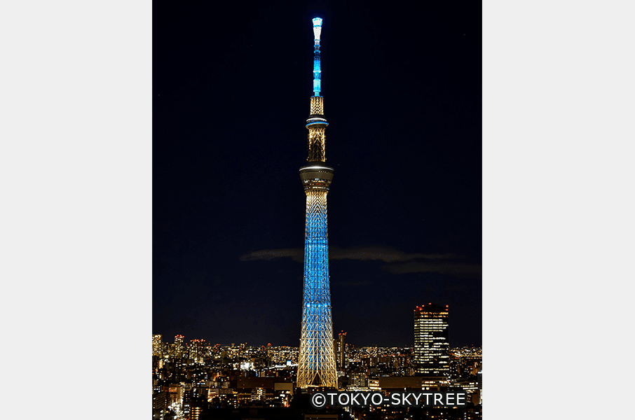 開業10周年を迎えた東京スカイツリー🄬を輝かせるライティングの