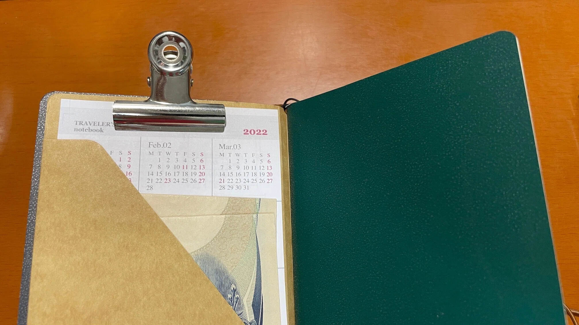 僕のトラベラーズノート紹介 ゴムバンド結び目問題の解決策とか Makoto Note