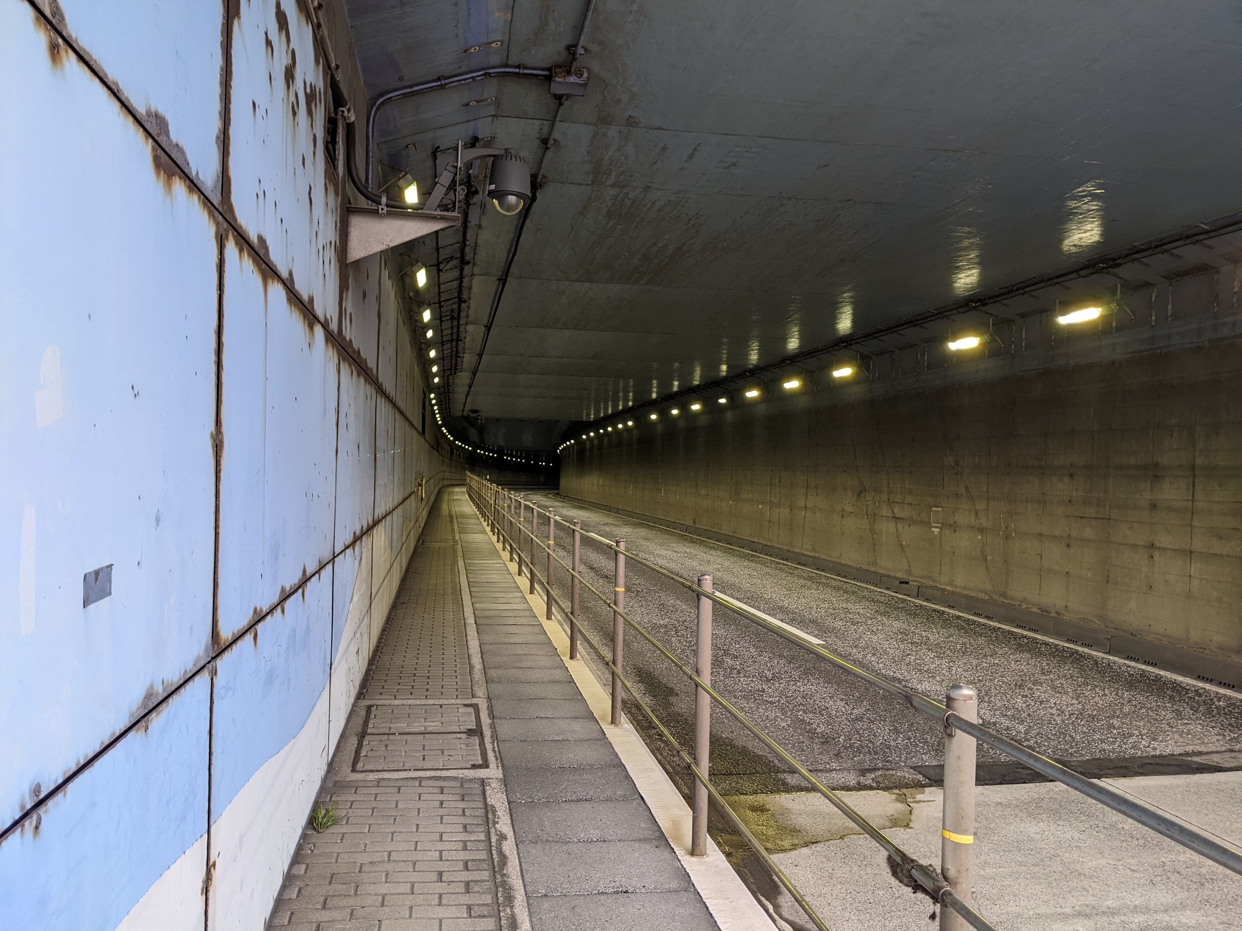 ひとくち散歩記録 羽田空港環八トンネル 仮 吉田 Note