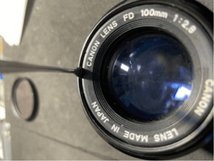 CANON NEW FD 100mm F2.8 分解｜FWP_office