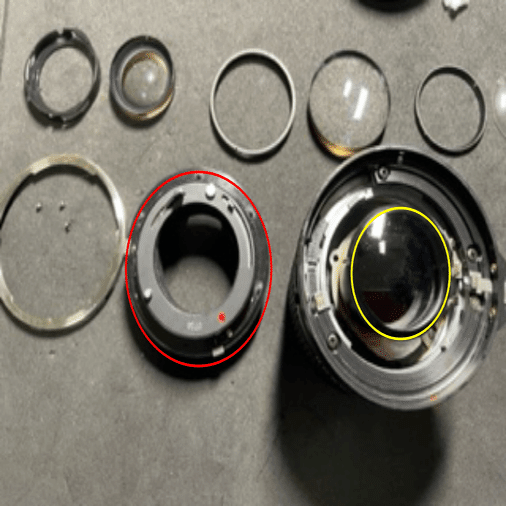 CANON NEW FD 100mm F2.8 分解｜FWP_office