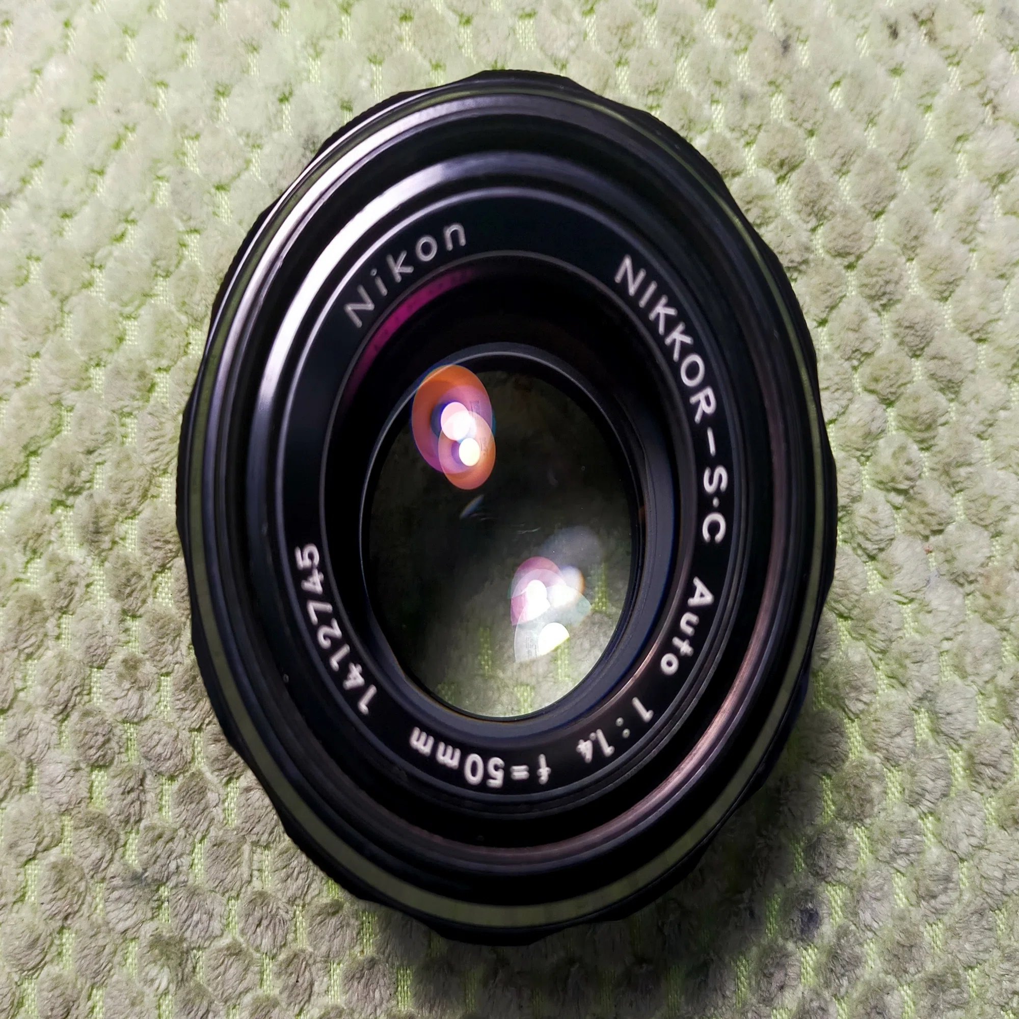 Nikon Nikkor Auto 50mm F/1.4 の分解｜フィルムカメラ修理のアクアカメラ