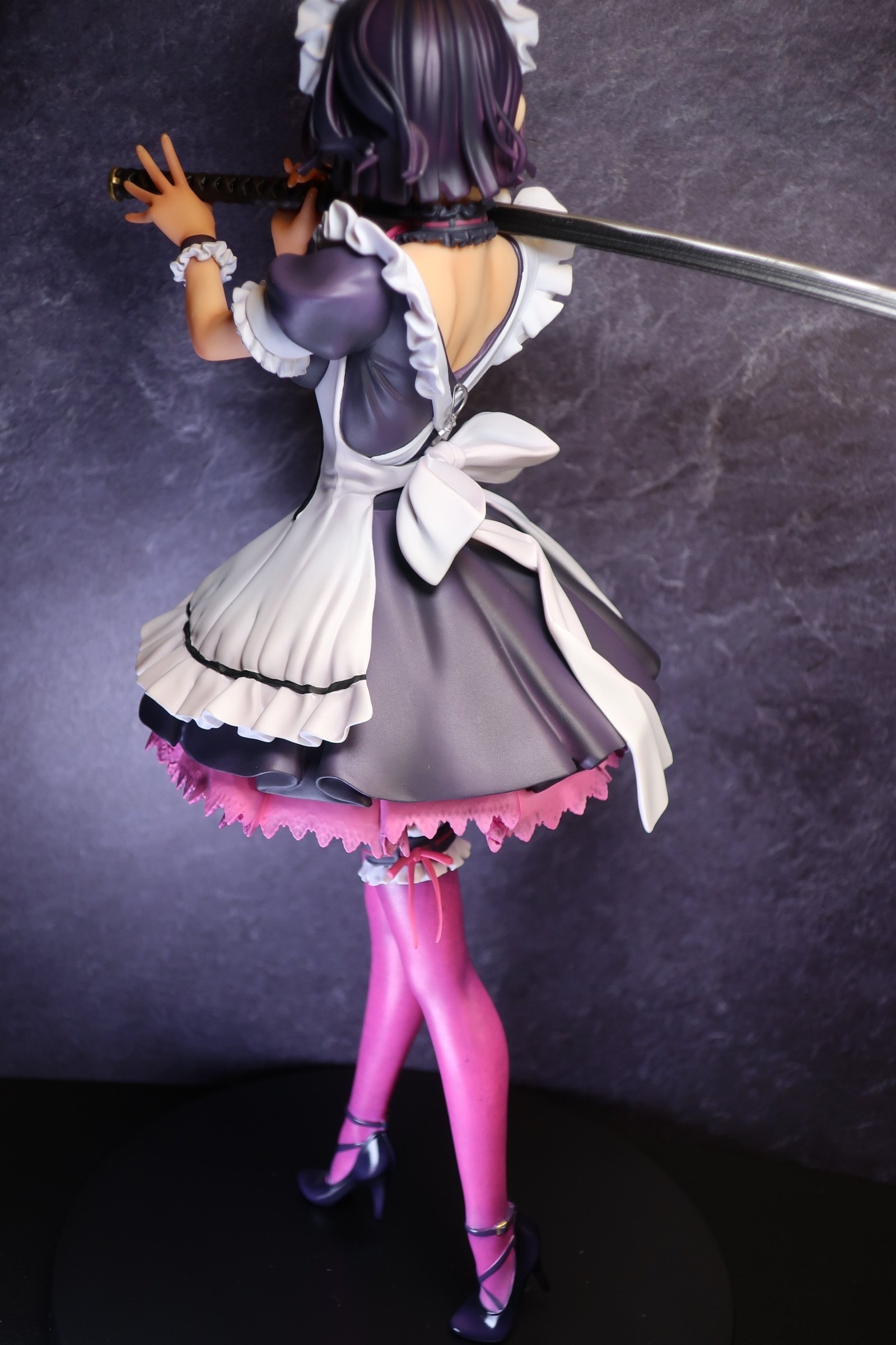 フィギュア撮影 村上水軍の館オリジナル F-ism少女 刀メイド 1/6 完成