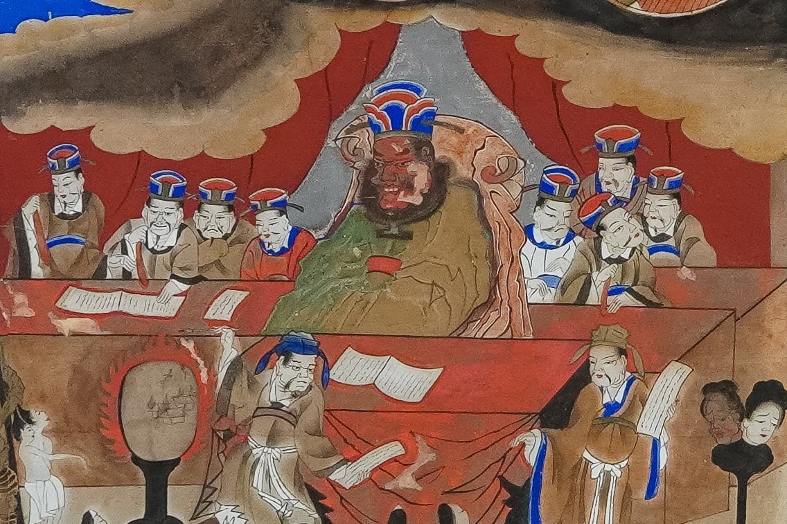 まちのお寺にある地獄絵を独学で分析したので解説してみる｜新潟県田上町