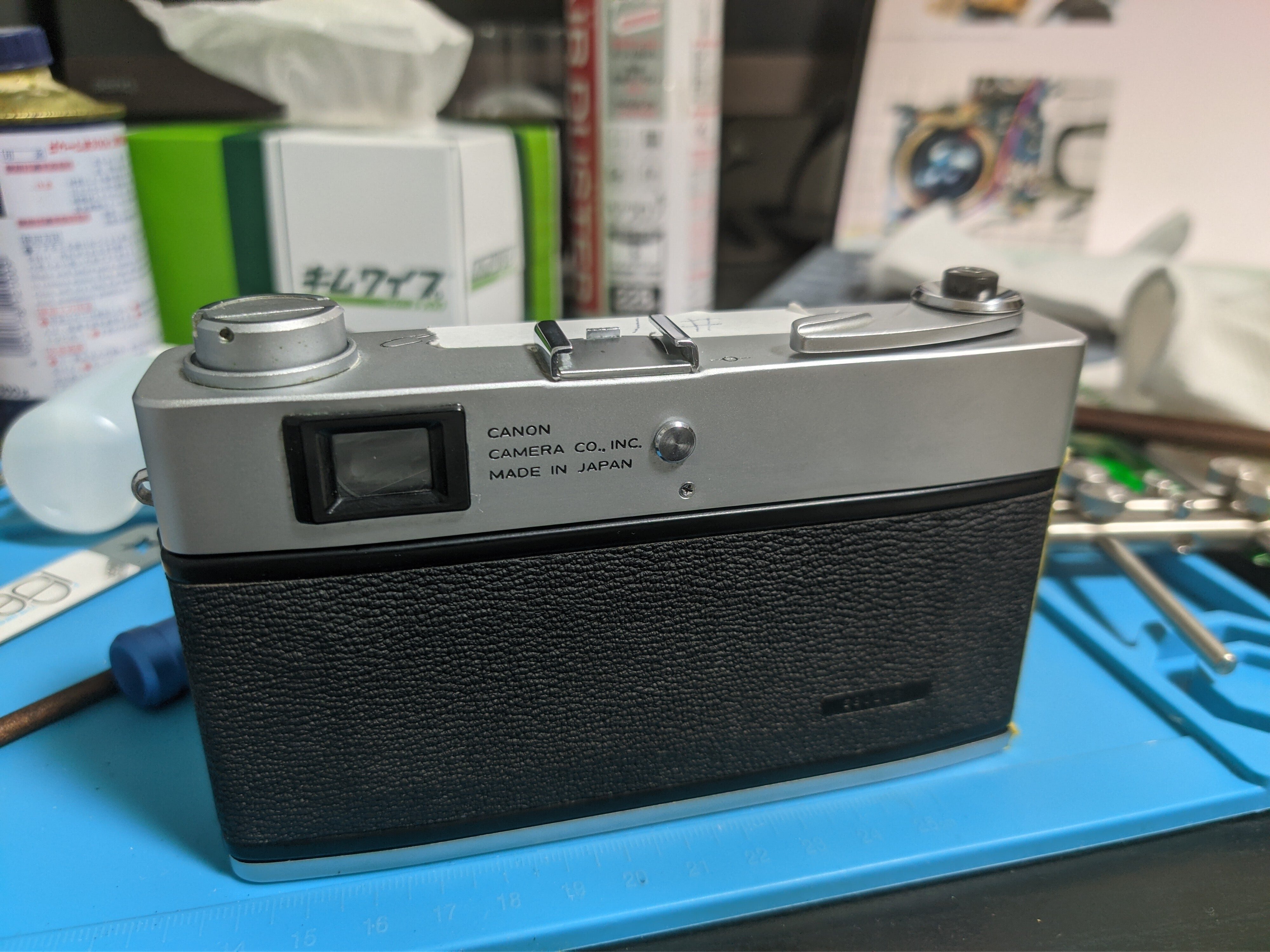 Canon Canonet QL17 初期型 修理記録v1.1｜TY-chrome photo service