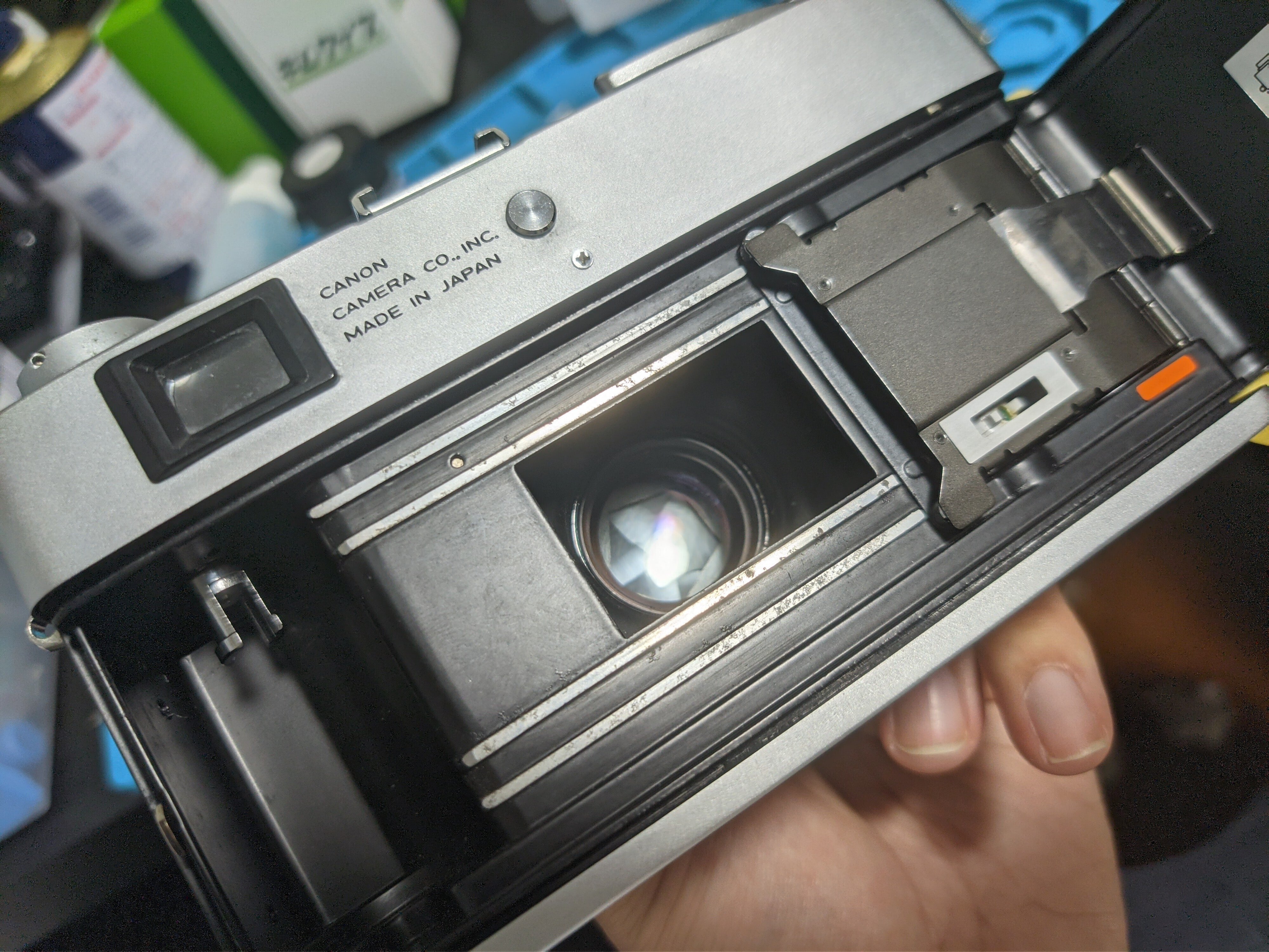 Canon Canonet QL17 初期型 修理記録v1.1｜TY-chrome photo service