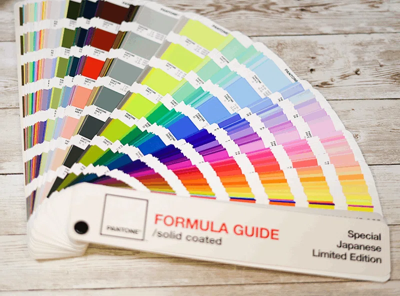 PANTONE Formula Guide Solid Coated｜色見本帳｜Special Japanese