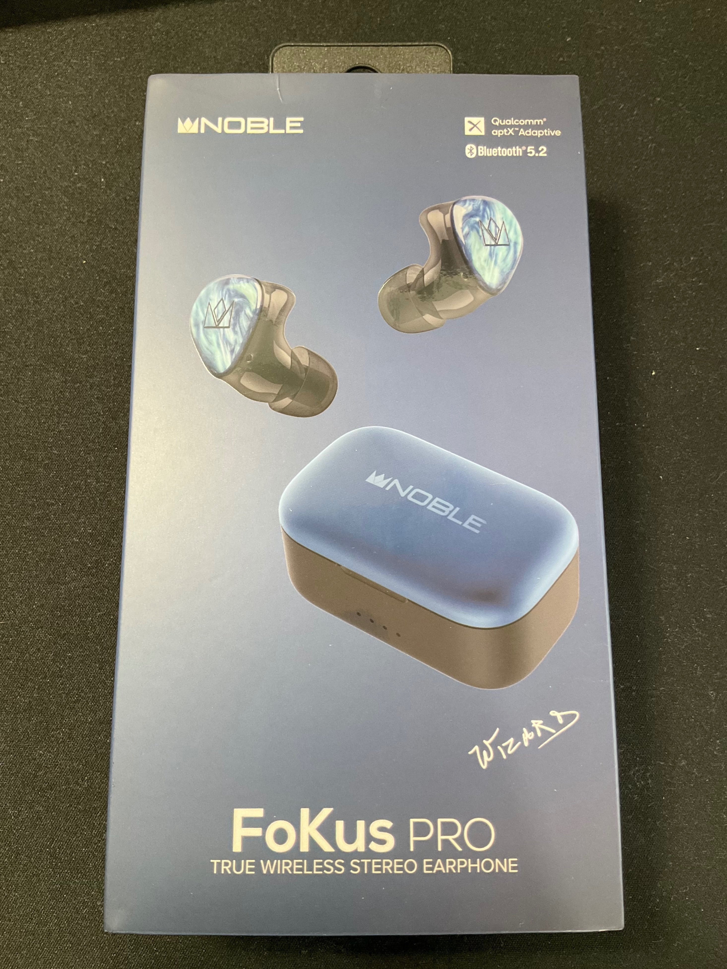 Noble FoKus PROの開封｜あきちゃん（男）