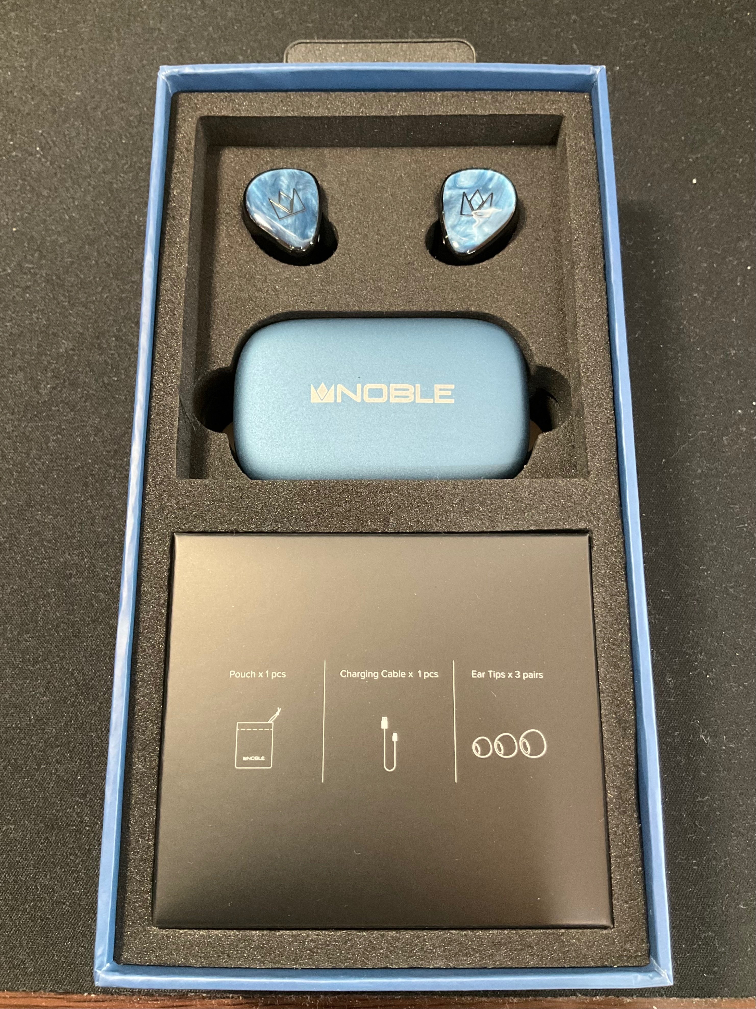 未開封 NOBLEAUDIO FoKus PRO NOB-FOKUSPRO-B フルワイヤレスイヤホン FoKus PRO ブラック NOB-FOKUSPRO-B