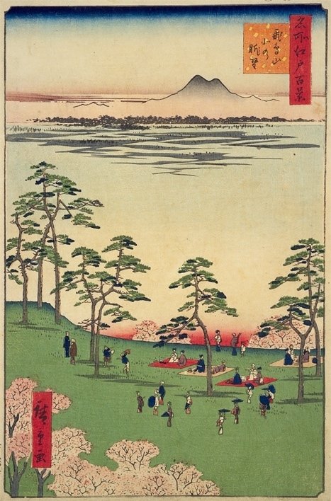 飛鳥山北の眺望」−吉宗が望んだ景色かを明日確かめます。−『名所江戸