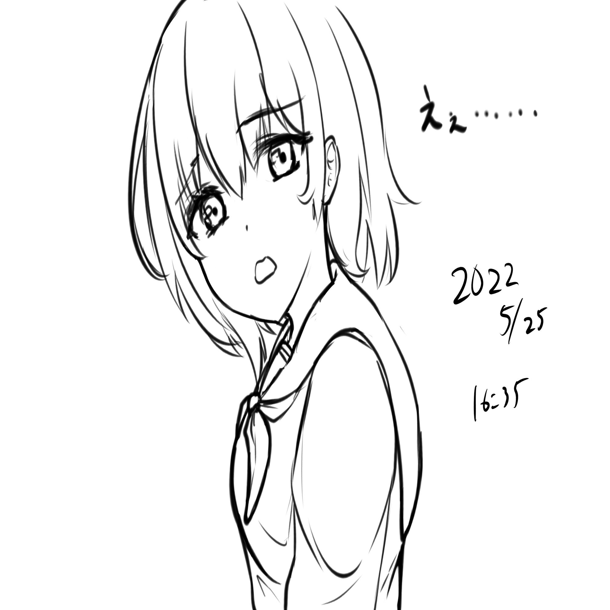 イラスト上達への道 練習１６ ２４日目 １週間の成果 恒石涼平 ゲームシナリオライター Note