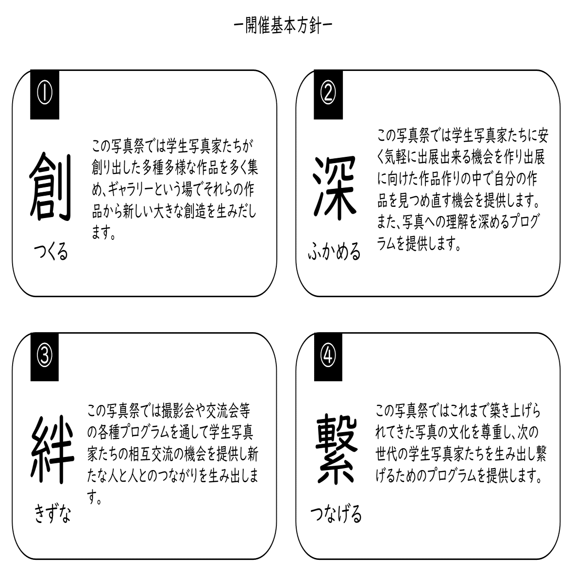 第1回全国学生写真 映像祭とは 途中下写 プロジェクト Note